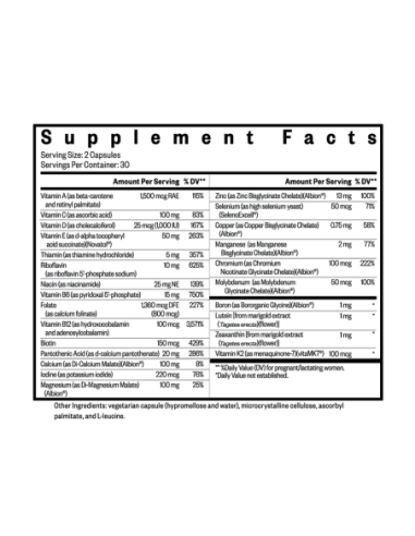 Prenatal Essentials Methyl-Free - 60 Capsules |...