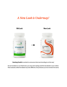 B Complex MF (Methyl-Free) - 100 Capsules | Seeking Health 2