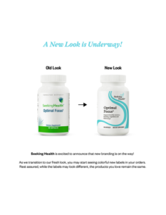 Optimal Focus - 90 Capsules | Seeking Health 2