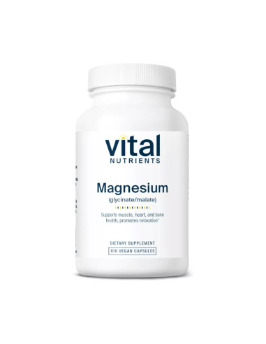 Magnesium (Glycinate/Malate) 120mg - 100...