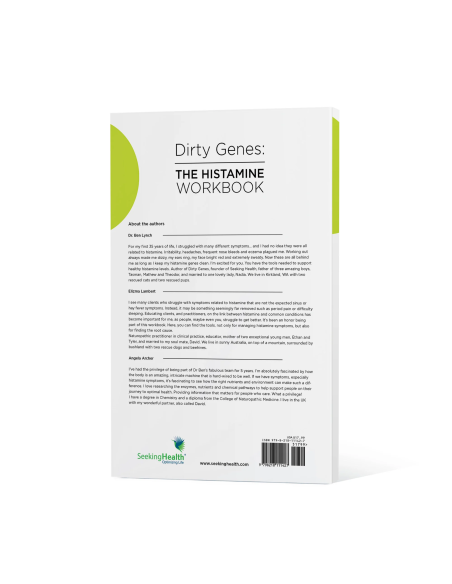 Dirty Genes: The Histamine Workbook (English) | Seeking Health
