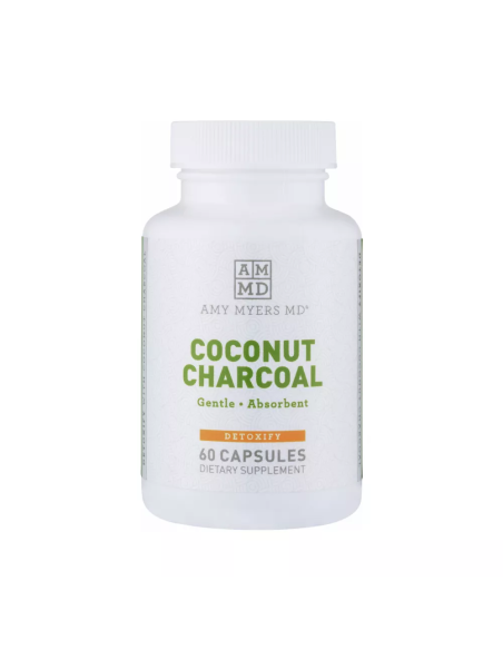 Coconut Charcoal - 60 Capsules | Amy Myers MD