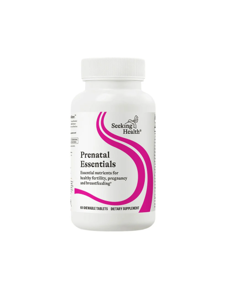 Prenatal Essentials Chewable - 60 Chewable Tablets | Seeking Health