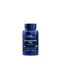 Ashwagandha Plus Calm & Focus - 60 capsules | Life Extension