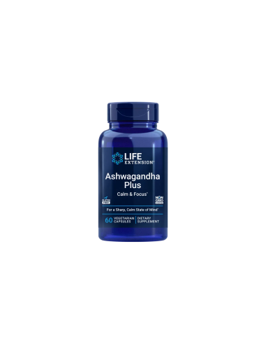 Ashwagandha Plus Calm & Focus - 60 capsules |...