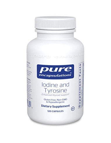 Iodine & Tyrosine - 60 Capsules | Pure...