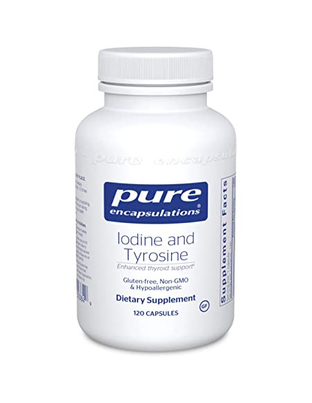Iodine & Tyrosine - 60 Capsules | Pure Encapsulations