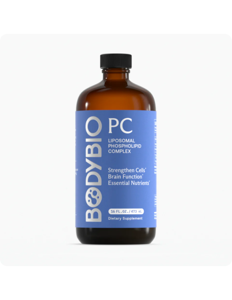 BodyBio PC Liquid (Phosphatidylcholine) - 473.18 ml | Body Bio