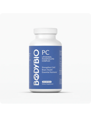 BodyBio PC Softgels (Phosphatidylcholine) - 100...