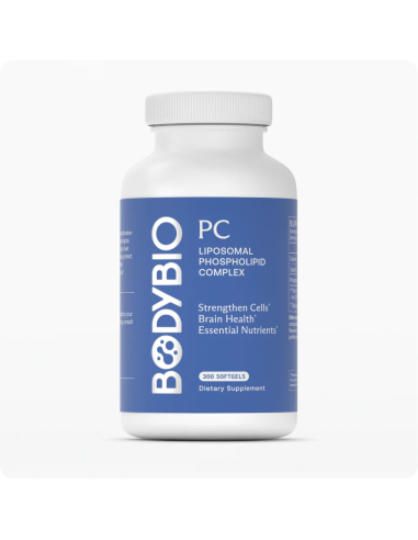 BodyBio PC Softgels (Phosphatidylcholine) - 300...