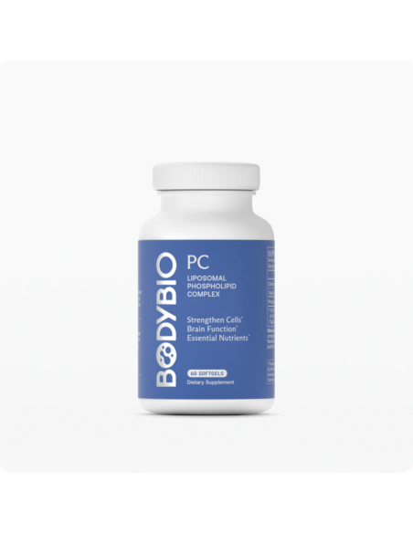 BodyBio PC Softgels (Phosphatidylcholine) - 60 Softgels | Body Bio