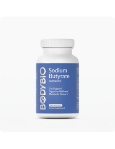 BodyBio Butyrate Sodium - 100 Capsules | Body Bio