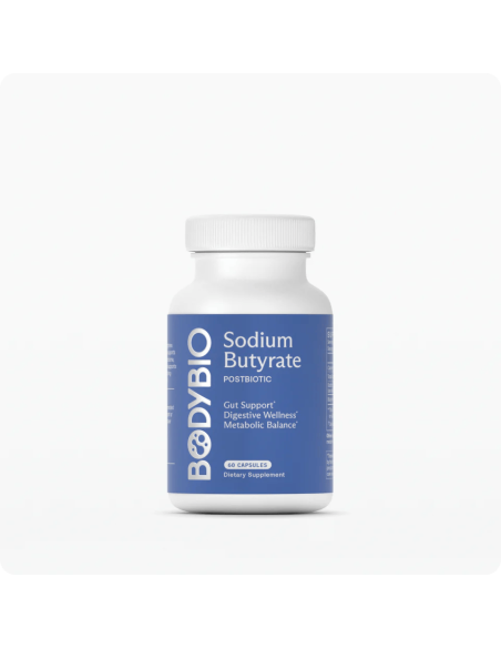 BodyBio Butyrate Sodium - 60 Capsules | Body Bio