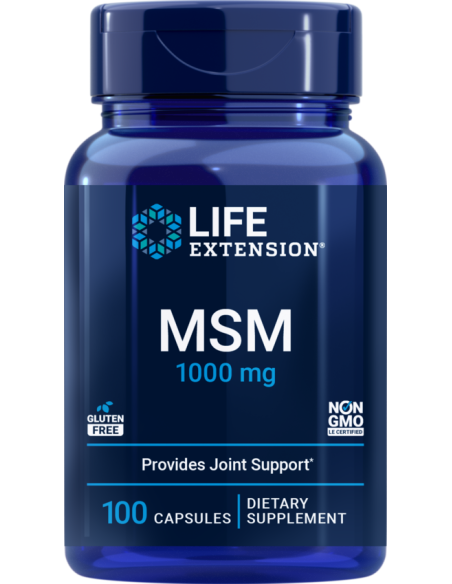 MSM, EU - 100 capsules | Life Extension