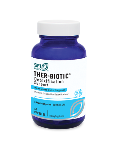 Ther-Biotic® Detoxification Support with probiotic blend - 60 capsules | SFI HEALTH