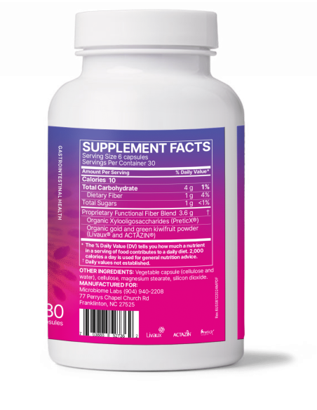 MegaPre Dairy-Free - 180 Capsules | Microbiome Labs