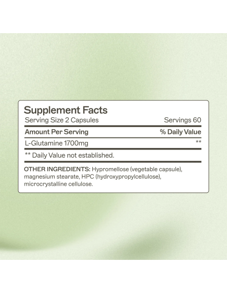 L- Glutamine 850mg - 120 Capsules | Amy Myers MD