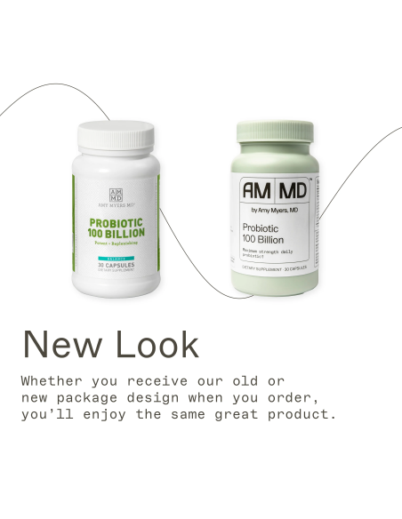 Probiotic Capsules 100 Billion - 30 Capsules | Amy Myers MD