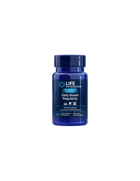FLORASSIST® Daily Bowel Regularity - 30 vegetarian capsules | Life Extension