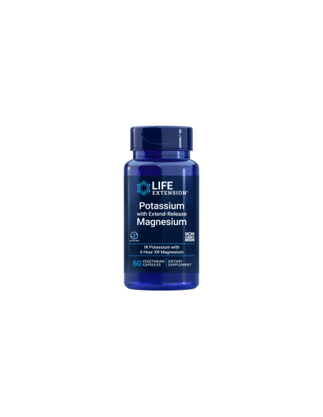 Potassium with Extend-Release Magnesium - 60 capsules | Life Extension