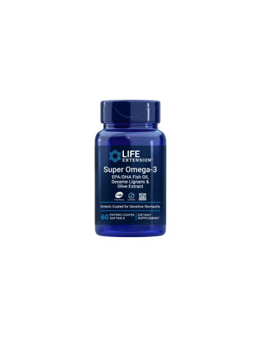 Super Omega-3 EPA/DHA Fish Oil, Sesame Lignans...