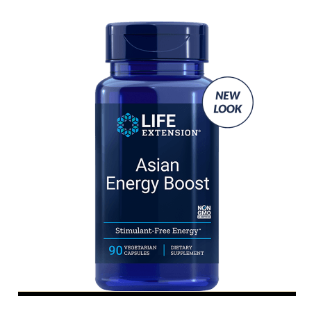 Ginseng Energy Boost - 30 vegetarian capsules | Life Extension