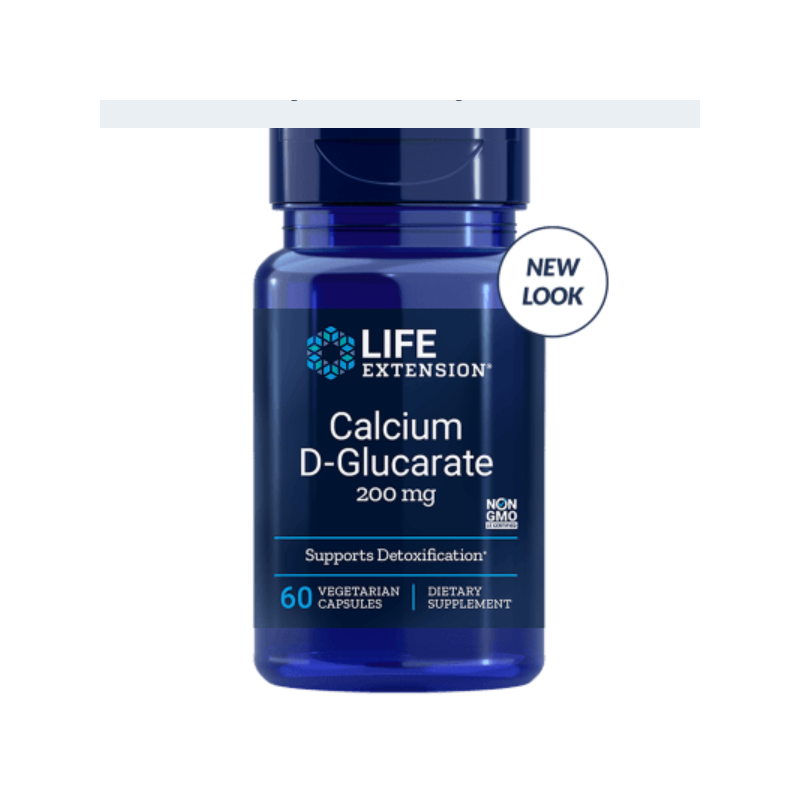 Calcium D-Glucarate - 60 vegetarian capsules |...