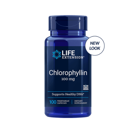 Chlorophyllin - 100 vegetarian capsules | Life Extension