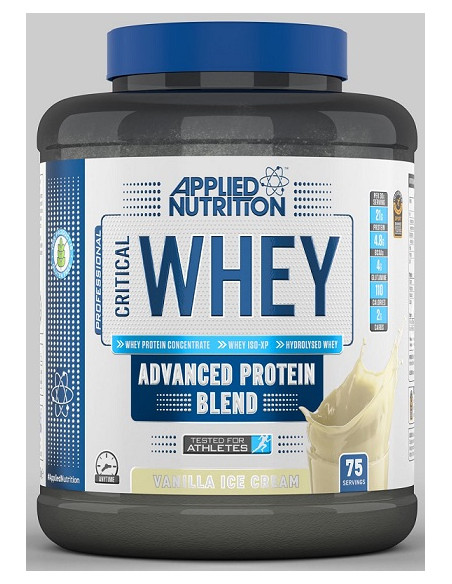 Critical Whey, Vanilla Ice Cream (EAN 634158562938) - 2000g | Applied Nutrition