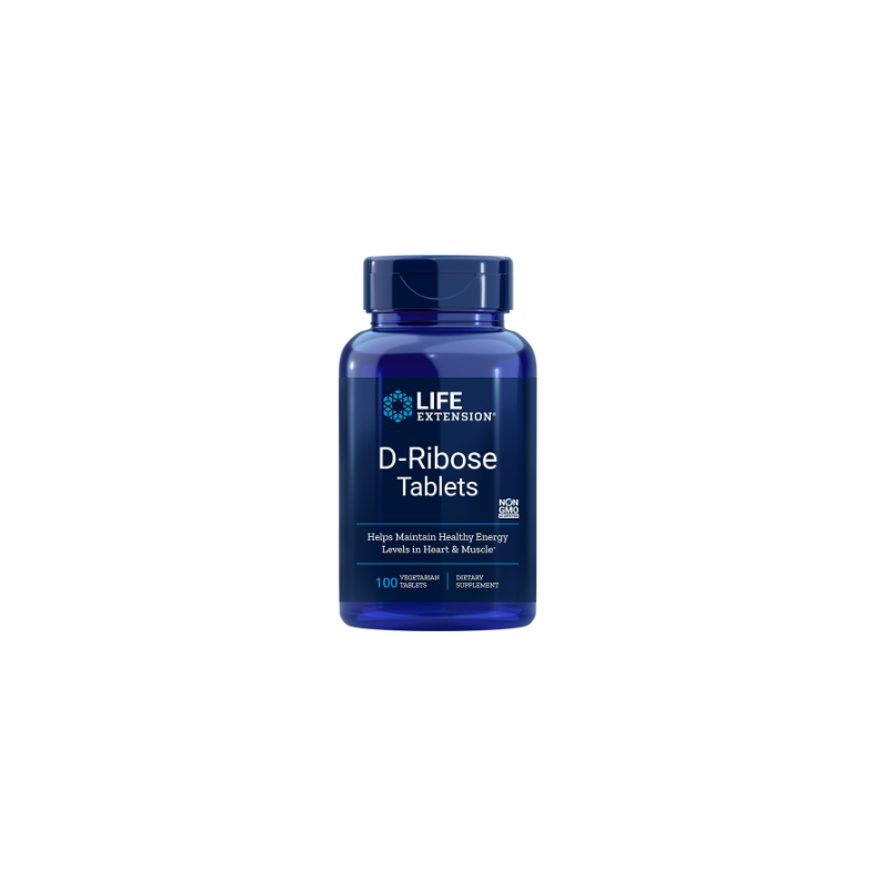 D-Ribose Tablets - 100 vegetarian tablets |...