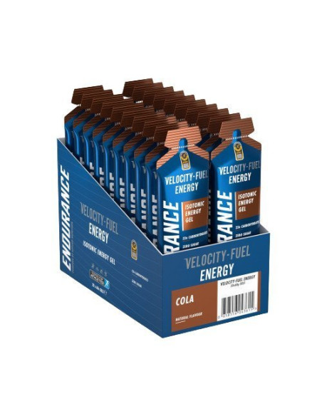 Endurance Energy Isotonic Energy Gel, Cola (EAN 5056555201503) - 20 x 60g | Applied Nutrition