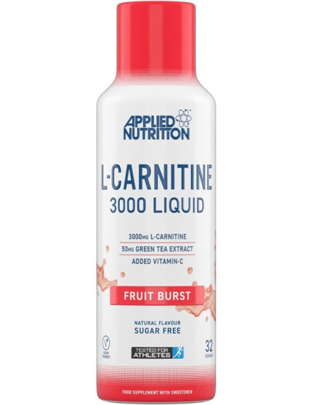 L-Carnitine Liquid 3000, Fruit Burst - 480 ml. | Applied Nutrition