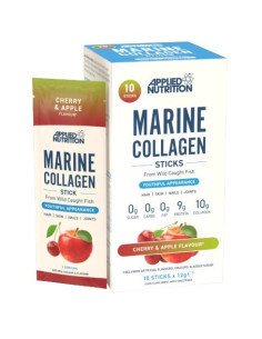 Marine Collagen Sticks, Cherry & Apple - 10 x 12g |...
