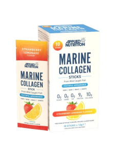Marine Collagen Sticks, Strawberry Lemonade - 10 x 12g |...