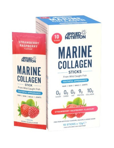 Marine Collagen Sticks, Strawberry Raspberry -...