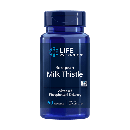 European Milk Thistle - 60 softgels | Life Extension
