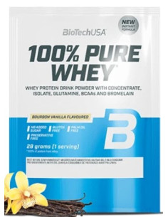 100% Pure Whey, Bourbon Vanilla - 28g (1 serving) |...