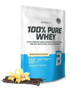 100% Pure Whey, Bourbon Vanilla - 454g | BioTechUSA