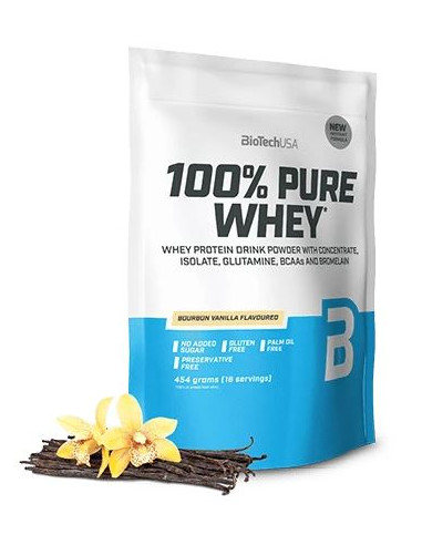 100% Pure Whey, Bourbon Vanilla - 454g |...