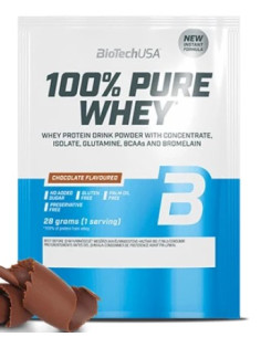 100% Pure Whey, Chocolate - 28g (1 serving) | BioTechUSA