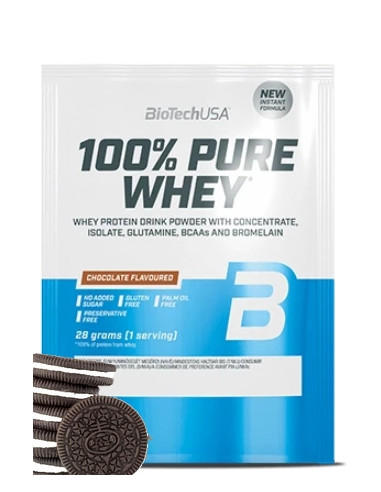 100% Pure Whey, Cookies & Cream - 28g (1...