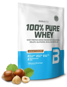 100% Pure Whey, Hazelnut - 1000g | BioTechUSA
