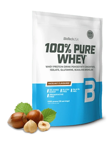 100% Pure Whey, Hazelnut - 1000g | BioTechUSA