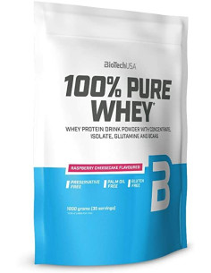 100% Pure Whey, Raspberry Cheesecake - 1000g | BioTechUSA