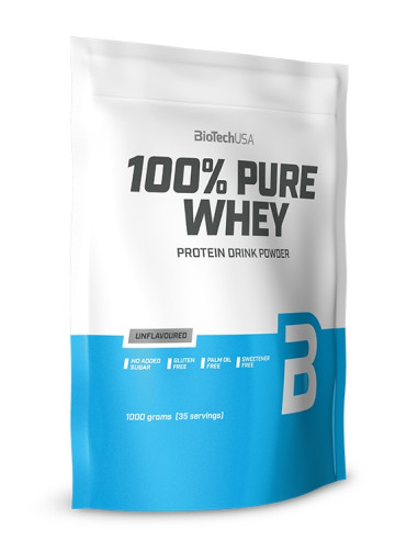 100% Pure Whey, Unflavoured - 1000g | BioTechUSA