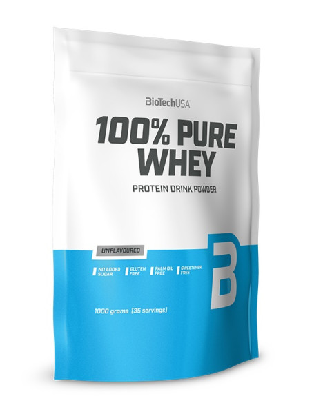 100% Pure Whey, Unflavoured - 1000g | BioTechUSA