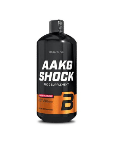 AAKG Shock Extreme, Cherry - 1000 ml. | BioTechUSA
