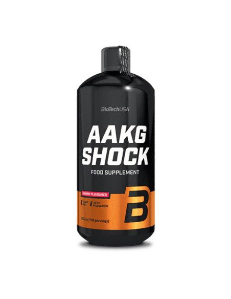 AAKG Shock Extreme, Cherry - 1000 ml. | BioTechUSA
