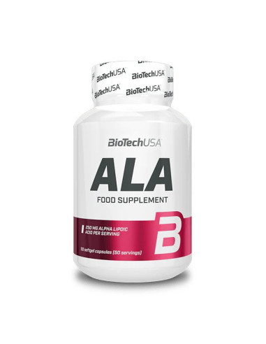 ALA Alpha Lipoic Acid, 250mg - 50 caps  |...