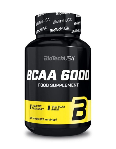 BCAA 6000 - 100 tablets | BioTechUSA